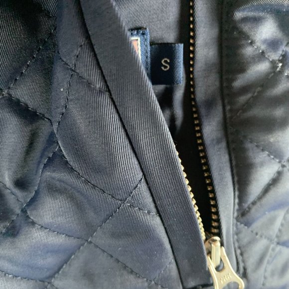 Vineyard Vines Vest Women's Small Navy Pink Full Zip Reversible Nautical 7617 - Picture 3 of 10